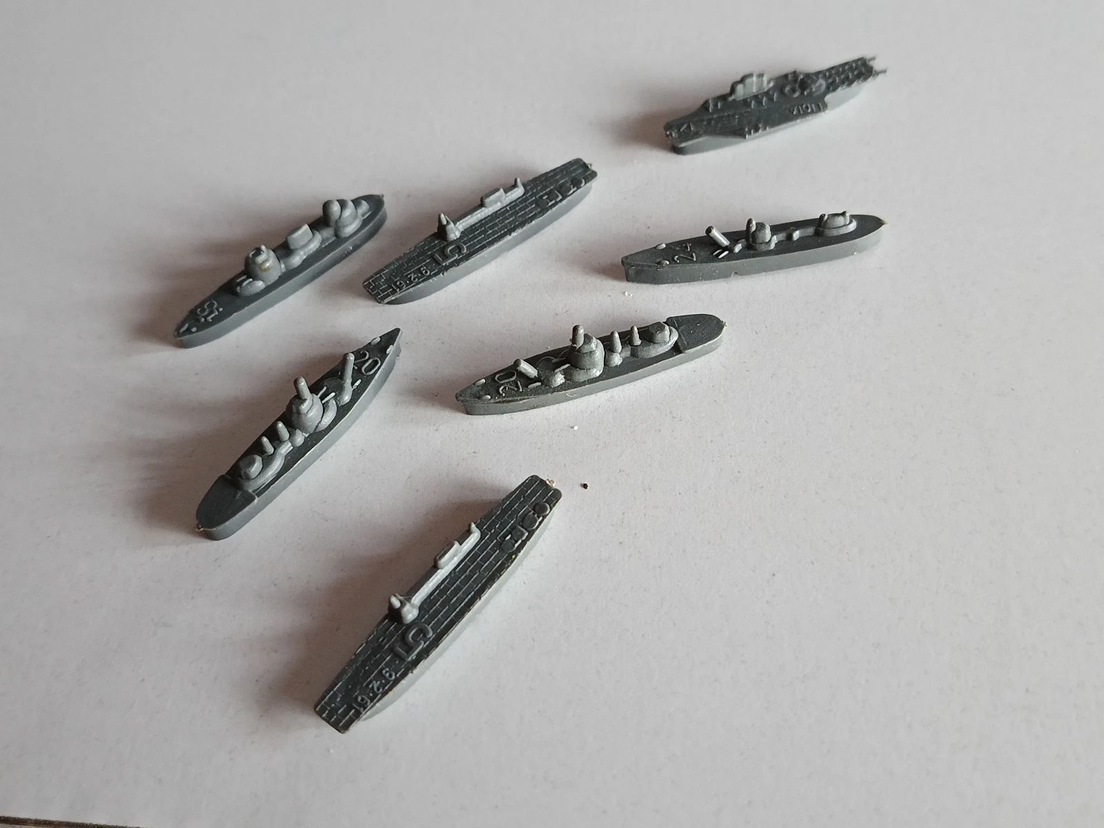 7 barcos acorazados montaplex años 80 